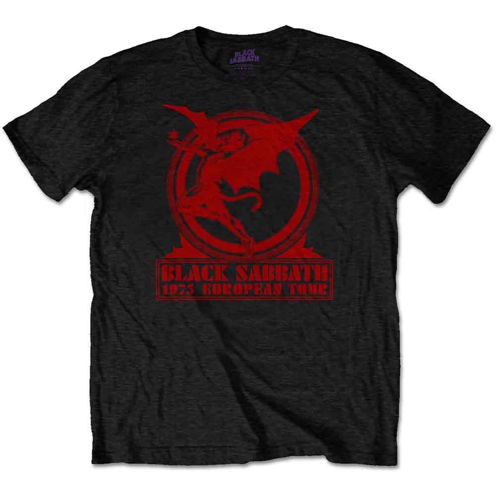Black Sabbath T Shirt - Europe '75