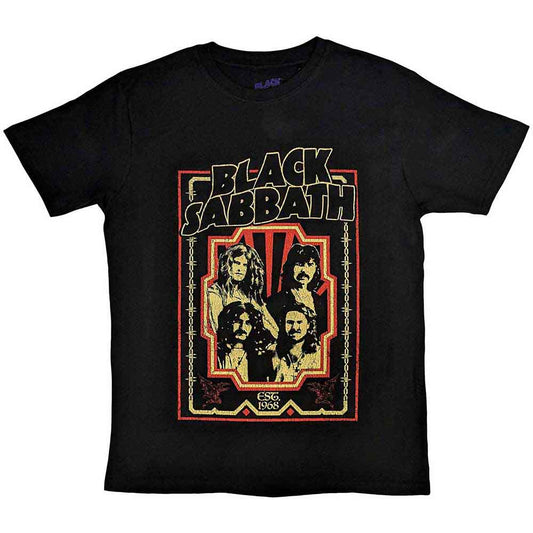 Black Sabbath T Shirt - Est 1968