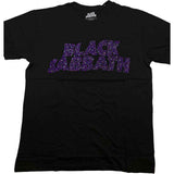 Black Sabbath T Shirt - Wavy Logo Diamante