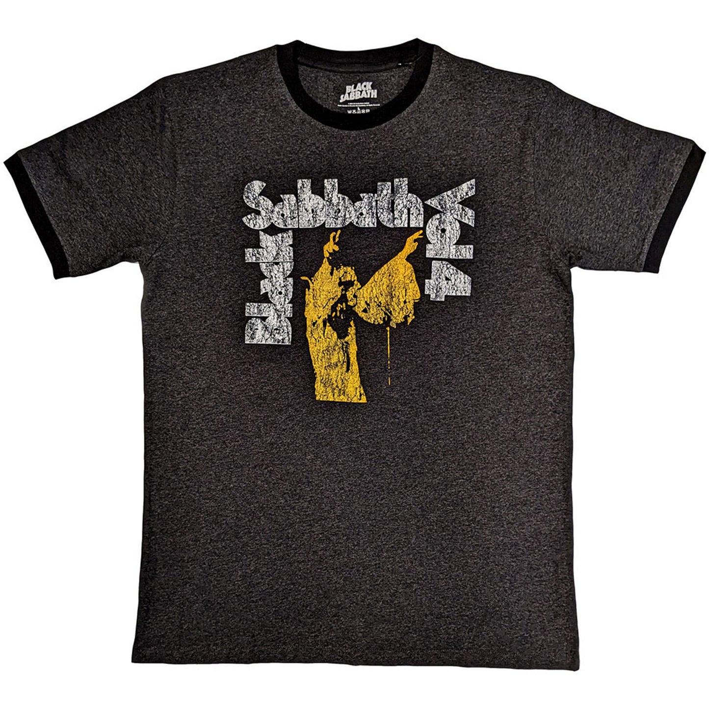Black Sabbath T Shirt - Vol 4 Ringer