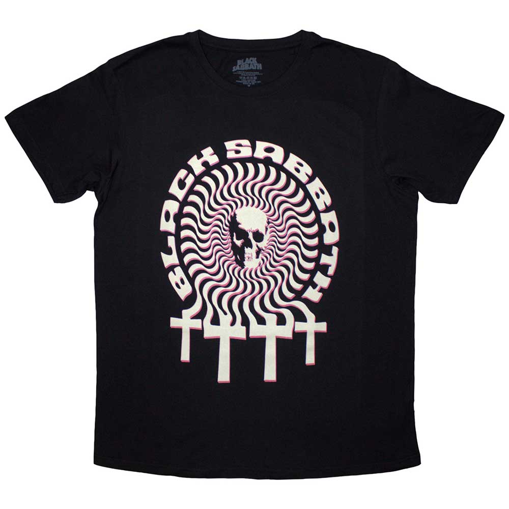 Black Sabbath T Shirt - Hypnotic Skull