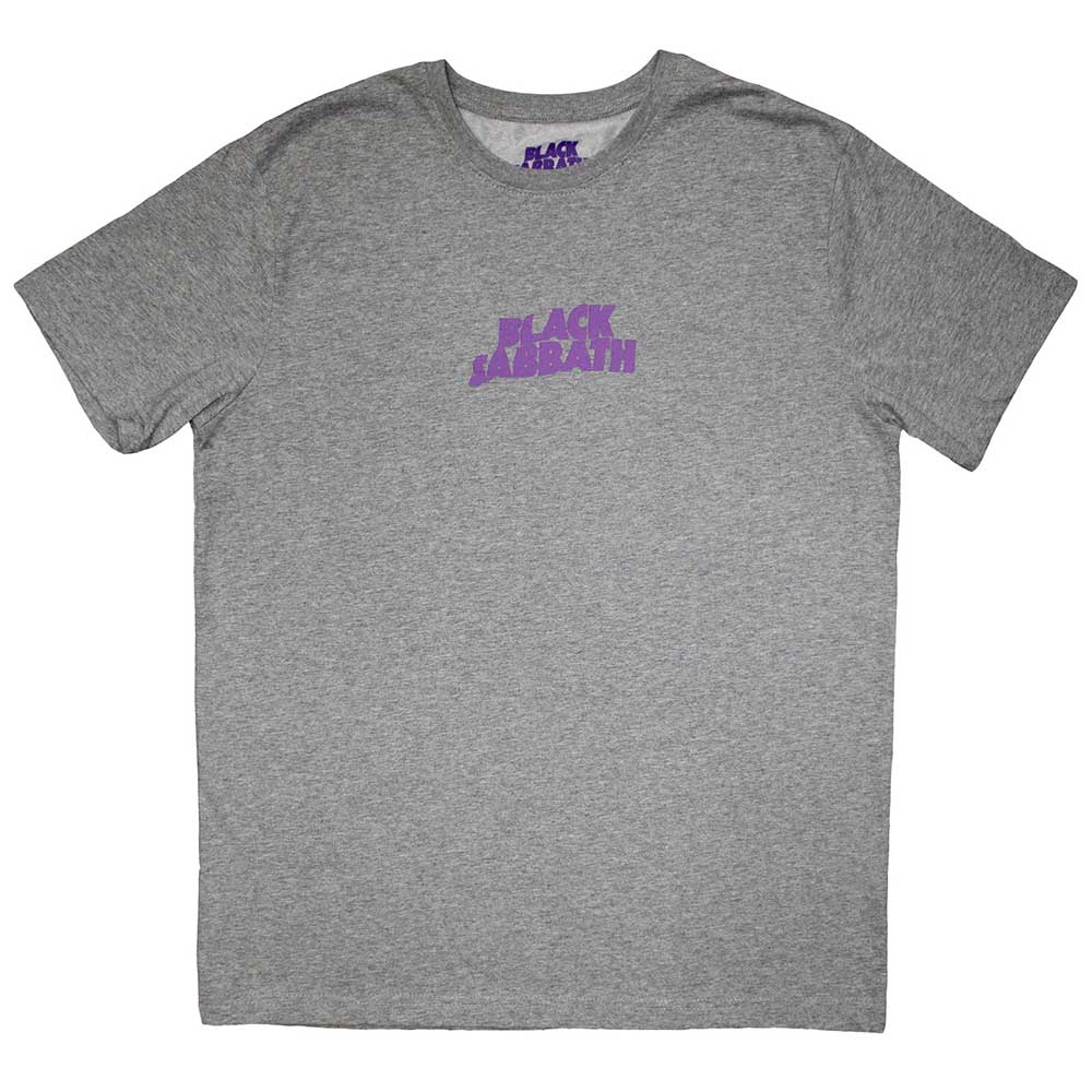 Black Sabbath T Shirt - Mini Wavy Logo