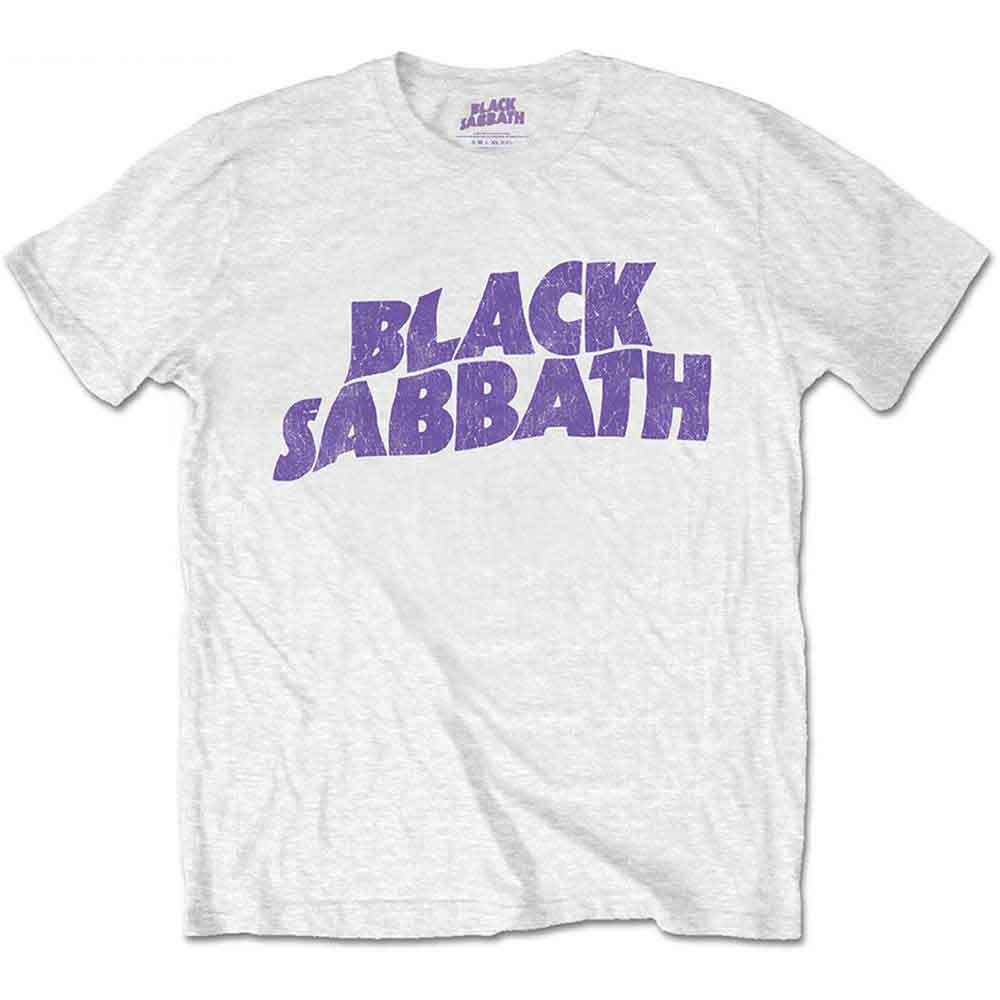 Black Sabbath Kid's T Shirt - Packaged Wavy Logo