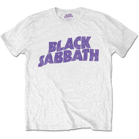 Black Sabbath Kid's T Shirt - Packaged Wavy Logo