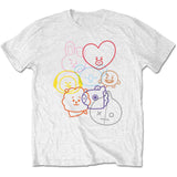 BT21 T Shirt - Faces