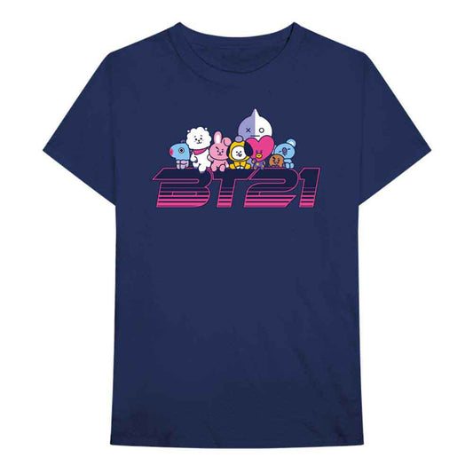 BT21 T Shirt - Space Wappen Logo