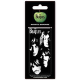 The Beatles Magnets - Magnetic Bookmarks - Illustrated Faces Magnetic