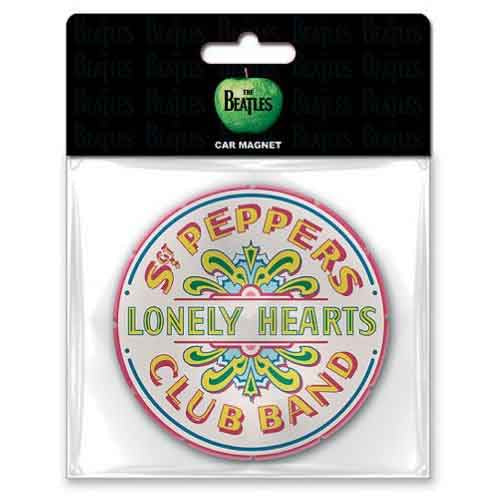 The Beatles Magnets - Rubber Die Cut - Sgt Pepper Drum Car