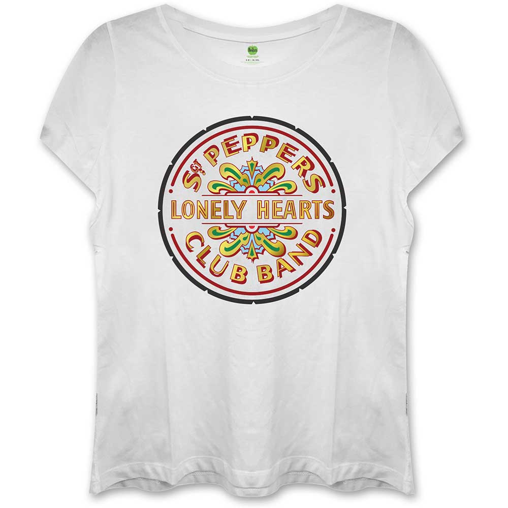 The Beatles Women's T Shirt - Sgt Pepper Fitted | Buy Now For 24.99