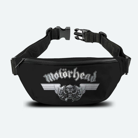 Rocksax Motorhead Bum Bag - Wings Logo