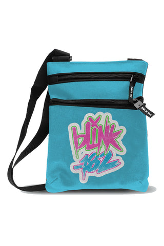 Rocksax Blink 182 Body Bag - Logo Blue