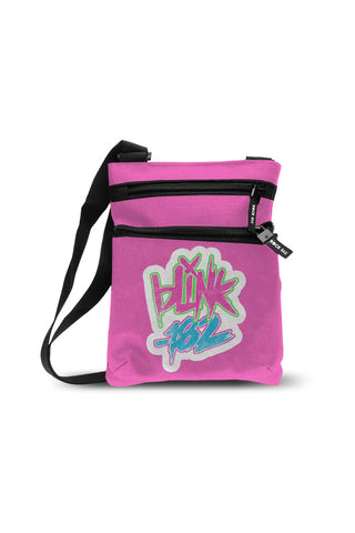 Rocksax Blink 182 Body Bag - Logo Pink