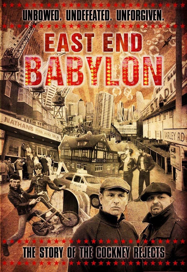 Cockney Rejects DVD - East End Babylon - The Story Of The Cockney Rejects | Buy Now For 19.99