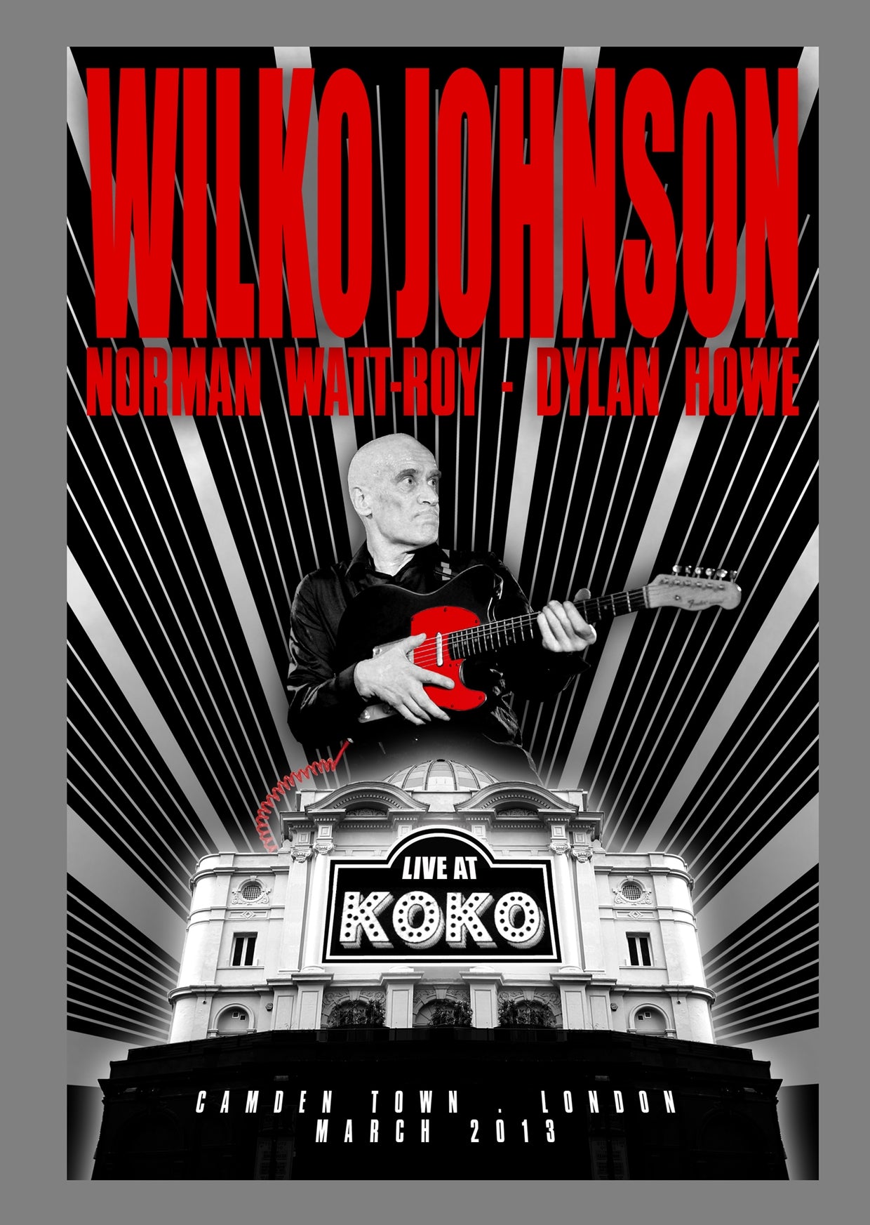Wilko Johnson DVD - Live At Koko, Camden Town, London, March 2013 | Buy Now For 19.99