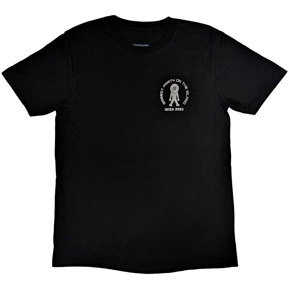 Calvin Harris T Shirt - Record Back