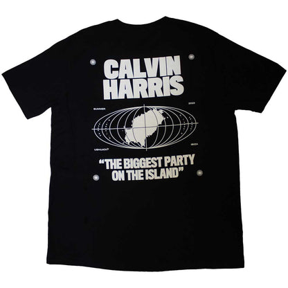 Calvin Harris T Shirt - Ibiza Map