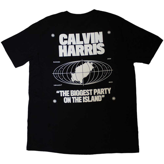 Calvin Harris T Shirt - Ibiza Map