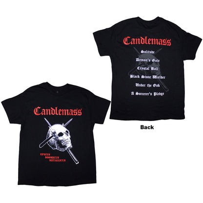 Candlemass T Shirt - Epicus Doomicus Metallicus | Buy Now For 24.99