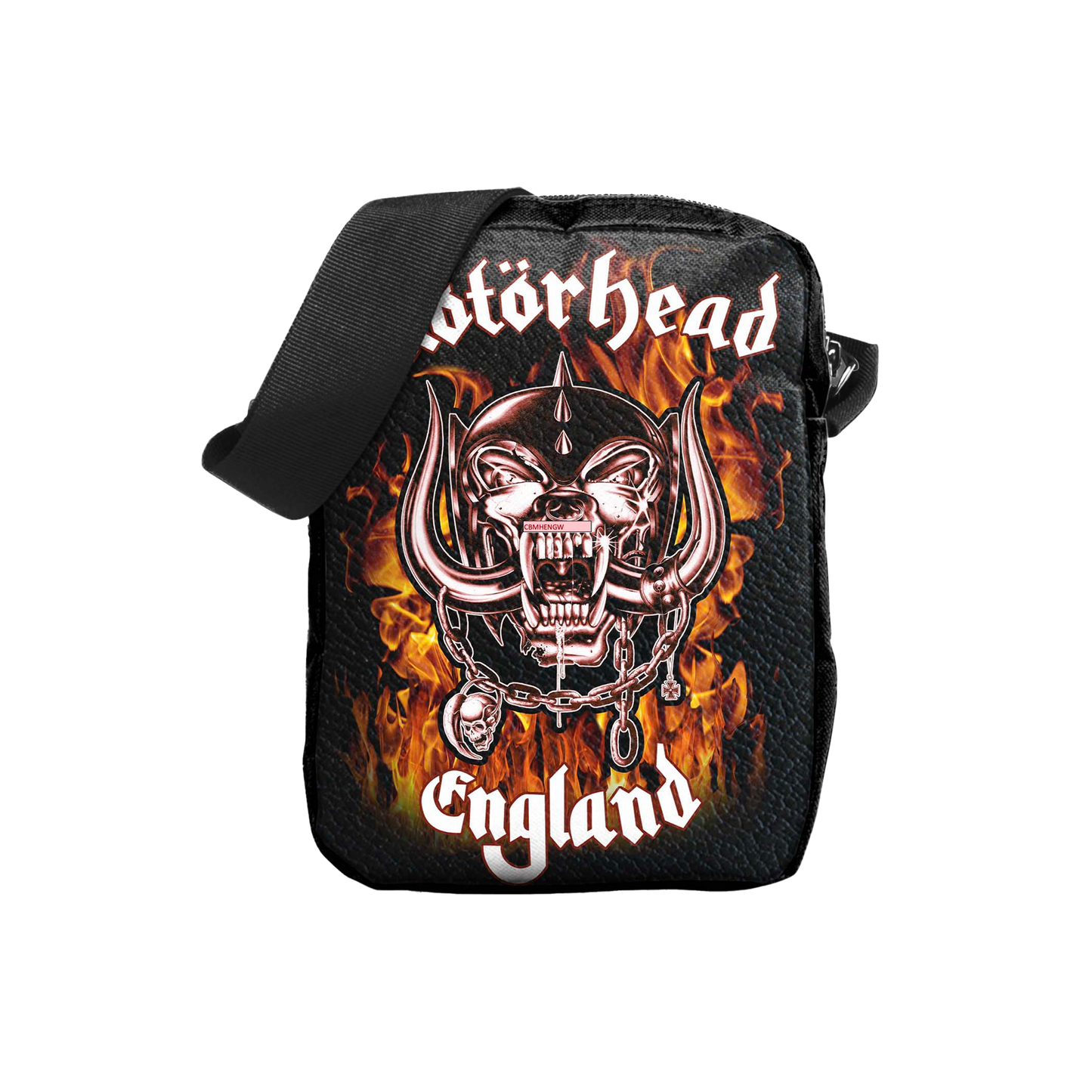 Rocksax Motorhead Crossbody Bag - England Fire  | Buy Now For 19.99 