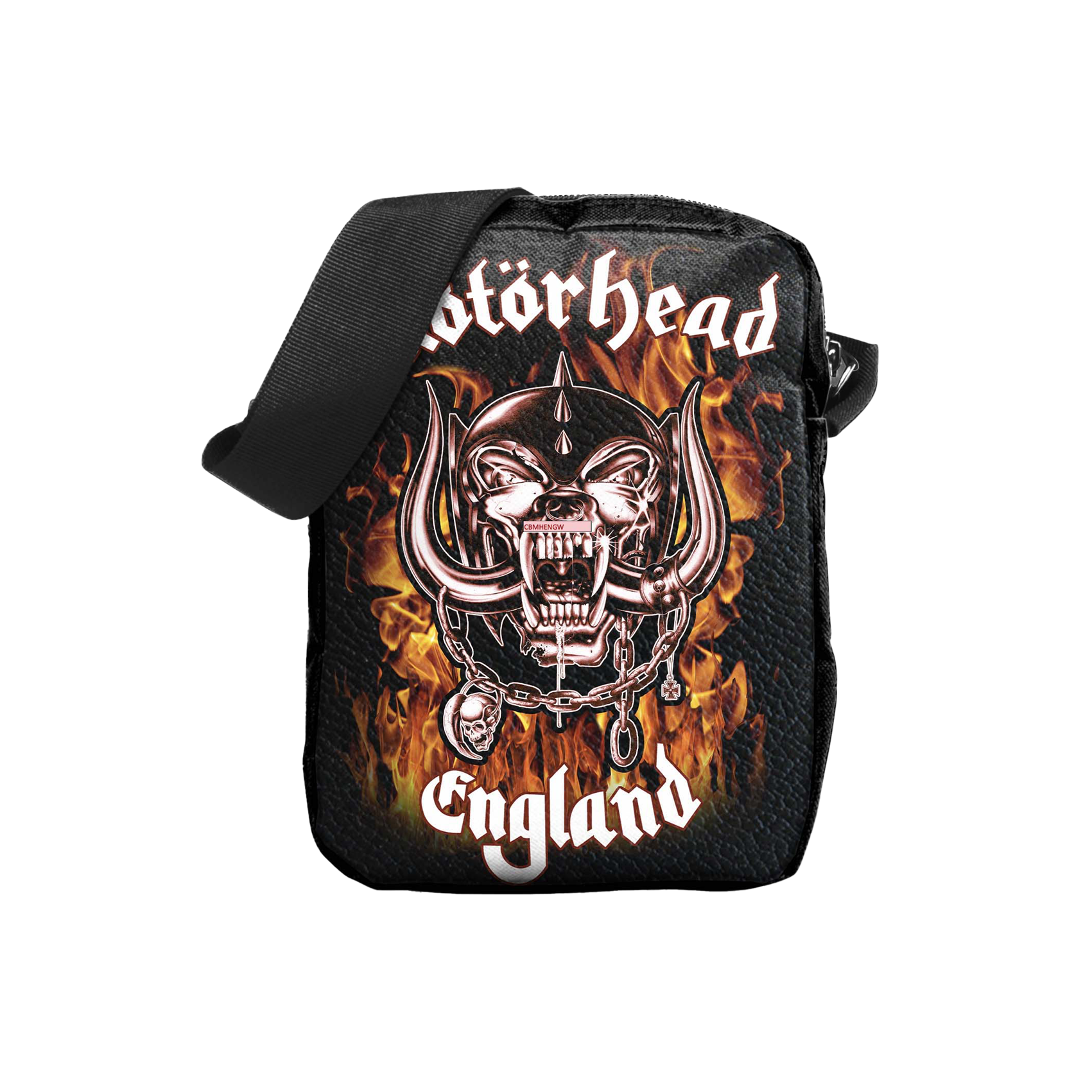 Rocksax Motorhead Crossbody Bag - England Fire  | Buy Now For 19.99 