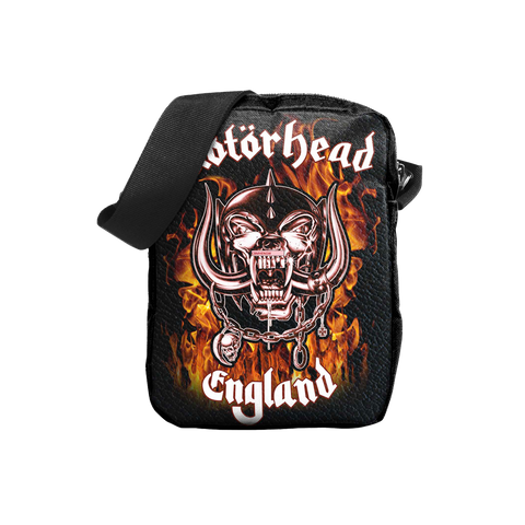Rocksax Motorhead Crossbody Bag - England Fire
