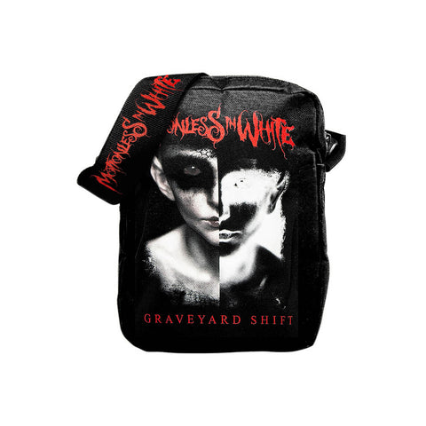 Rocksax Motionless In White Crossbody Bag - Split Screen | Buy Now For 19.99 