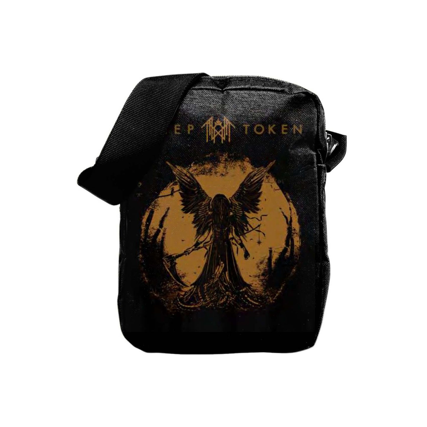 Rocksax Sleep Token Crossbody Bag - TMBTE (Gold) | Buy Now For 19.99 