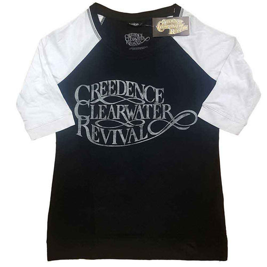 Creedence Clearwater Revival Woman's T Shirt - Vintage Logo