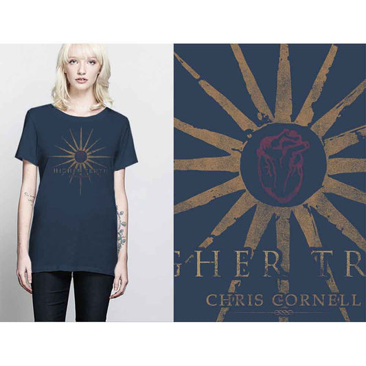 Chris Cornell Women's T Shirt - Higher Truth | Buy Now For 24.99
