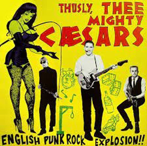Thee Mighty Caesars LP - English Punk Rock Explosion