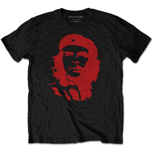 Che Guevara T Shirt - Red On Black