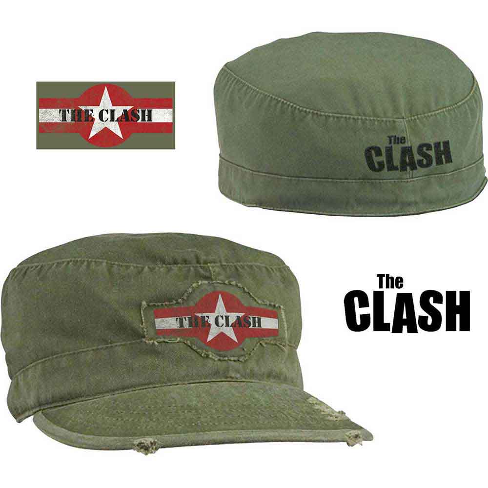 The Clash Military Hats - Circle Logo | Buy Now For 24.99