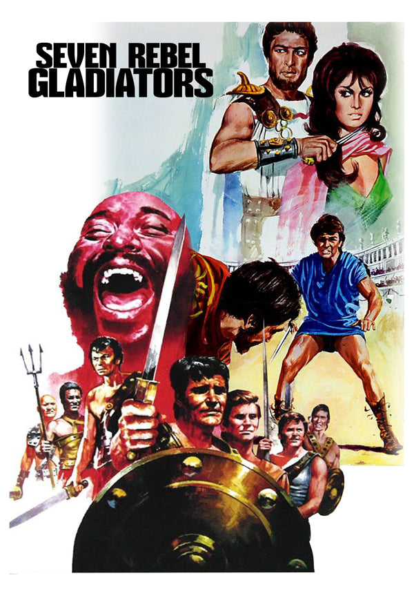 Feature Film DVD - Seven Rebel Gladiators | Buy Now For 19.99