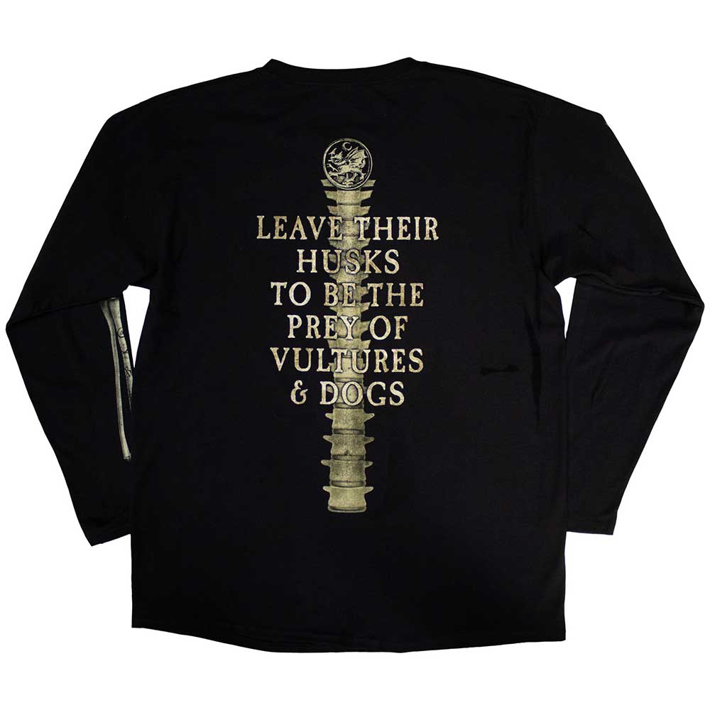 Cradle Of Filth Long Sleeve T Shirt - Skeleton