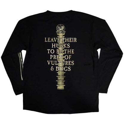 Cradle Of Filth Long Sleeve T Shirt - Skeleton