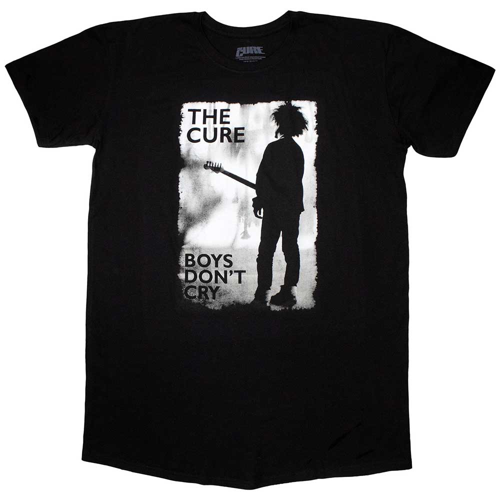 The Cure Womens T Shirt - Boys Don't Cry B&W