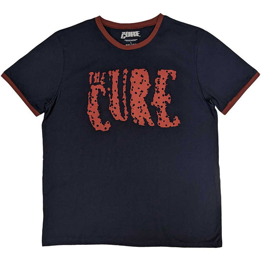 The Cure T Shirt - Logo Ringer