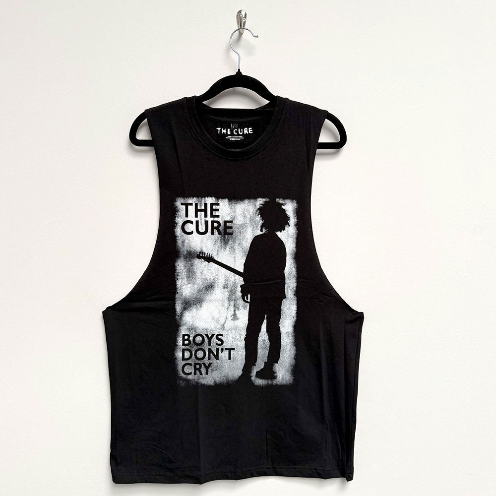 The Cure Vest Top - Boys Don'T Cry B&W | Buy Now For 24.99