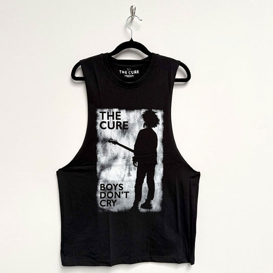 The Cure Vest Top - Boys Don'T Cry B&W | Buy Now For 24.99