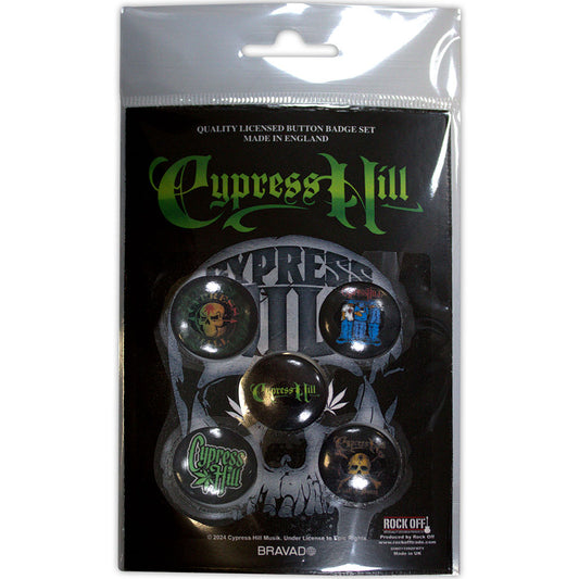 Cypress Hill Plastic Pin Badge - Presidential Seal | Buy Now For 9.99