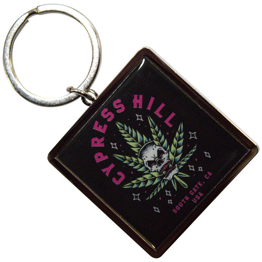 Cypress Hill Standard Keychains - Leaf Skull