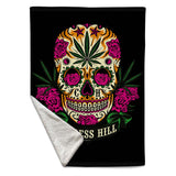 Rocksax Cypress Hill Sherpa Fleece Blanket - Tequila Sunrise  | Buy Now From £39.99