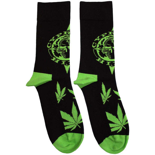 Cypress Hill Ankle Socks - Logo & Leaves