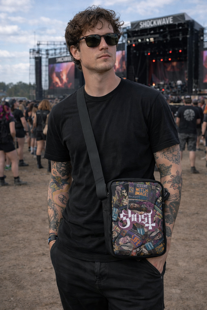 Rocksax Ghost Crossbody Bag - Magazines