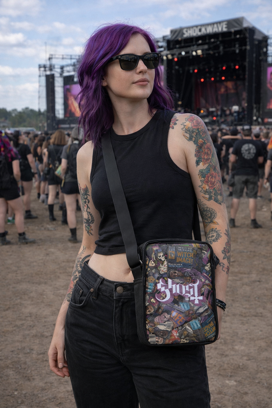 Rocksax Ghost Crossbody Bag - Magazines