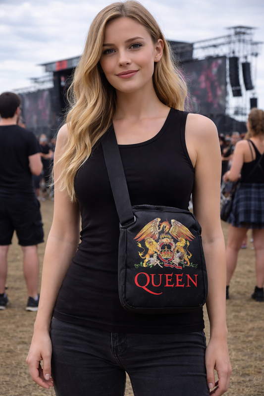 Rocksax Queen Crossbody Bag - Classic Crest