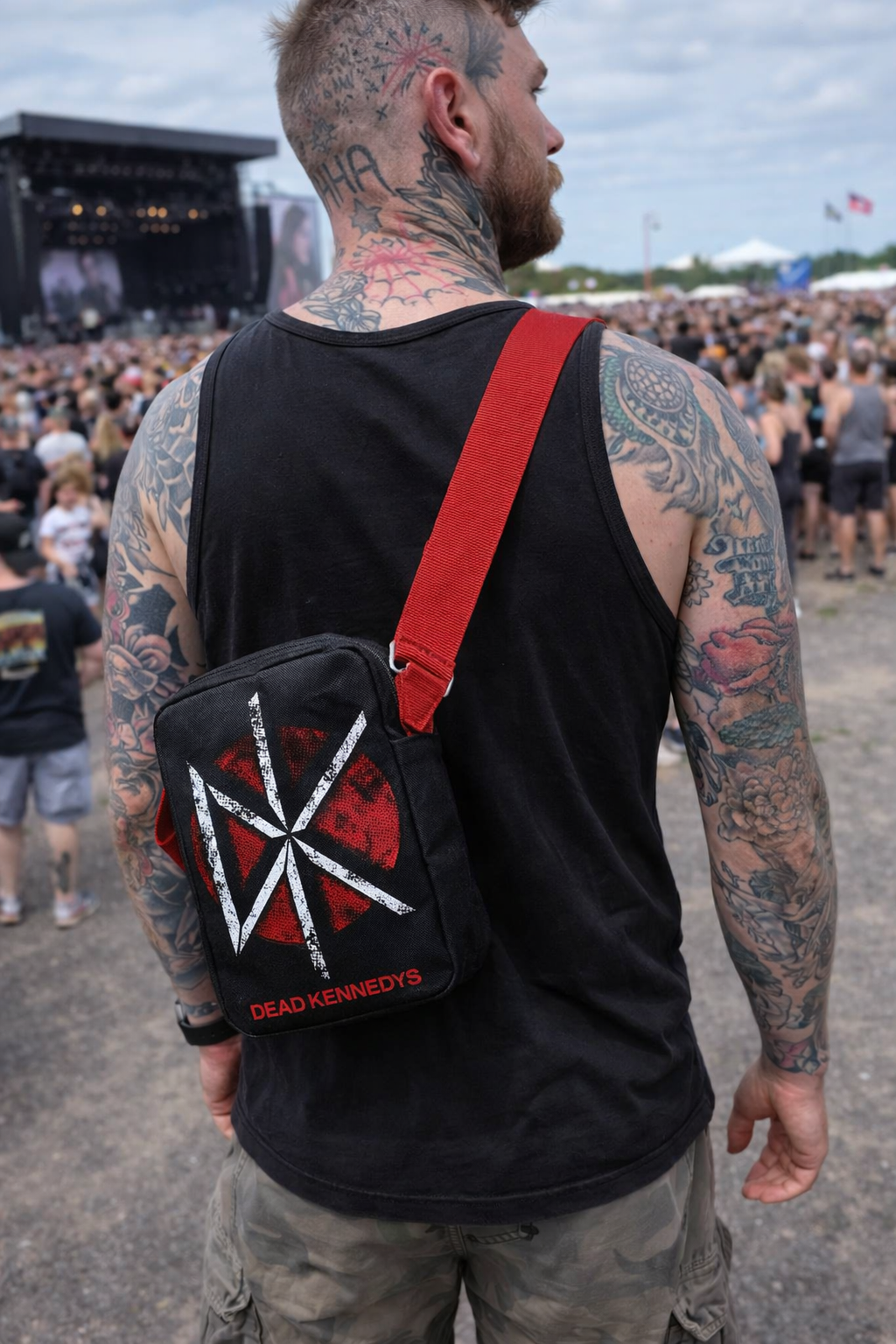 Rocksax Dead Kennedys Crossbody Bag - DK