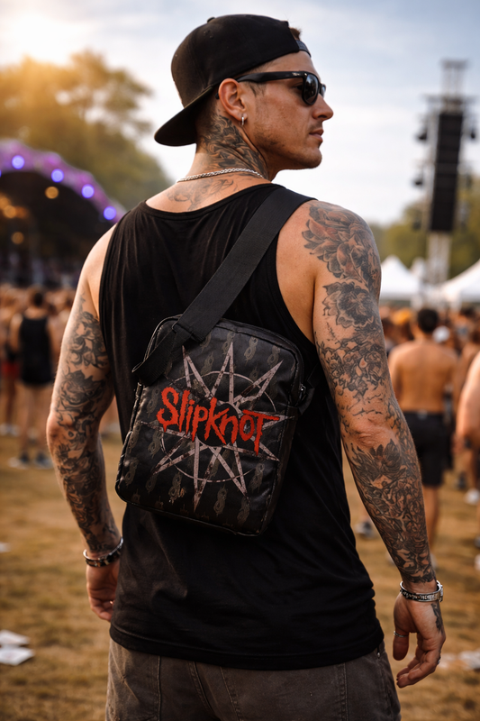 Rocksax Slipknot Crossbody Bag - Psychosocial