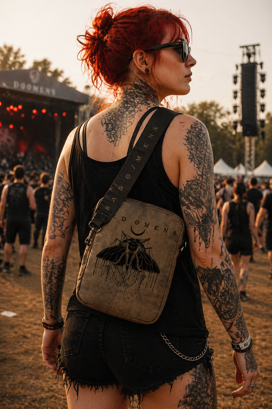 Rocksax Bad Omens Crossbody Bag - Moth