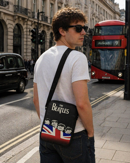 Rocksax The Beatles Crossbody Bag - Let It Be ( Flag)